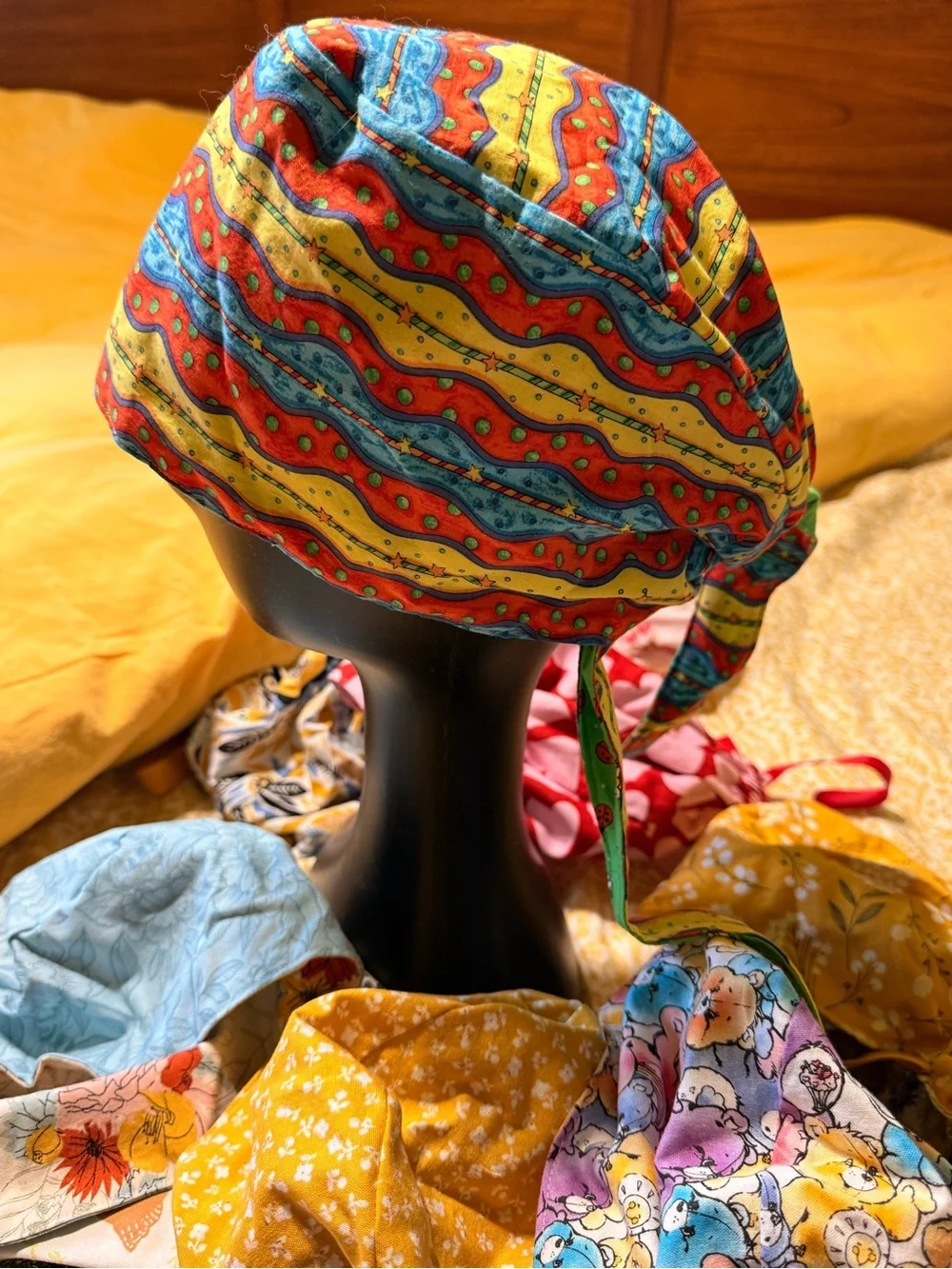 Reversible Scrub Cap - Picture 2 of 2